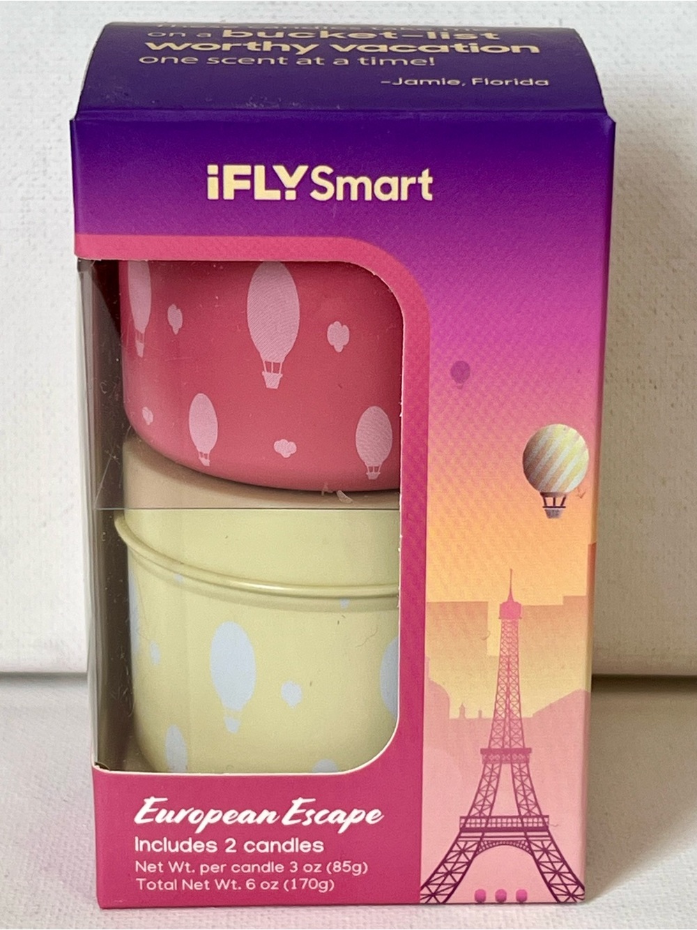 IFlySmart European Escape Candle Set